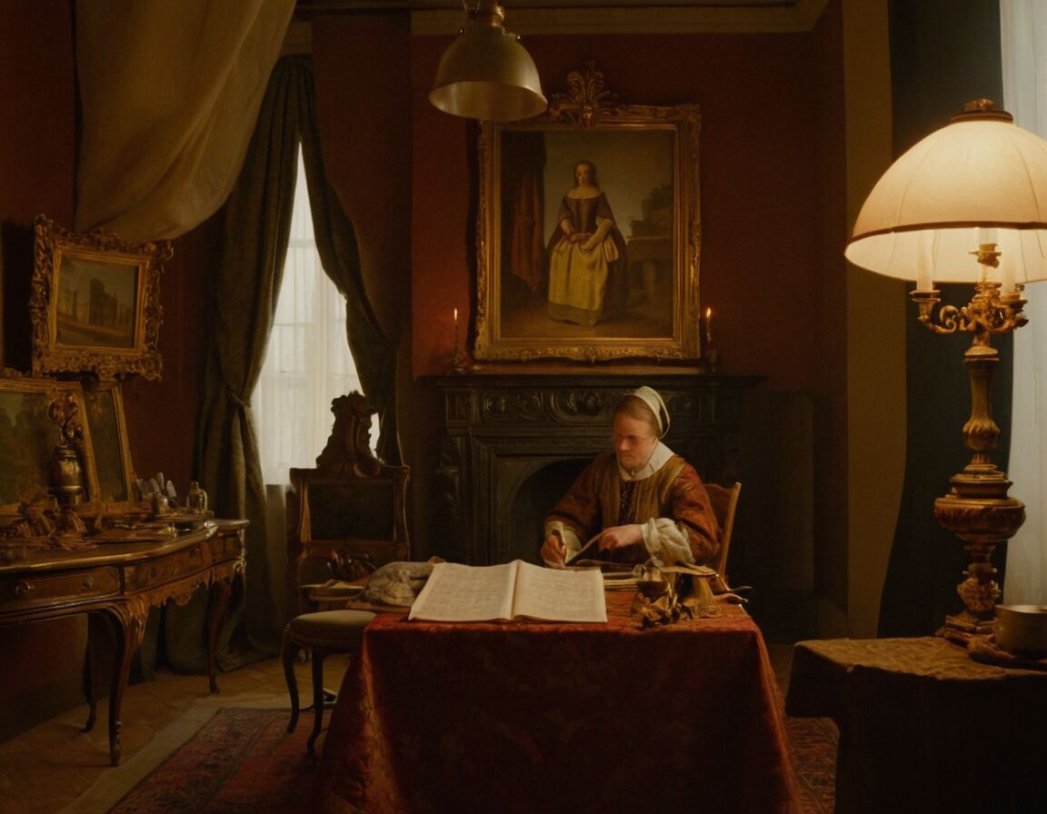Techniken der Ölmalerei bei Vermeer - Die faszinierende Welt der Kunstwerke von Jan Vermeer: Meisterwerke der niederländischen Malerei