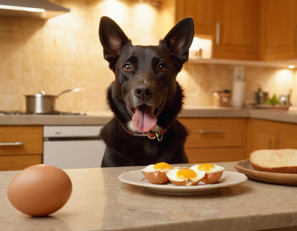 Vorsicht bei rohem Ei aufgrund Salmonellengefahr - Dürfen Hunde gekochte Eier essen? Alles, was Sie darüber wissen müssen