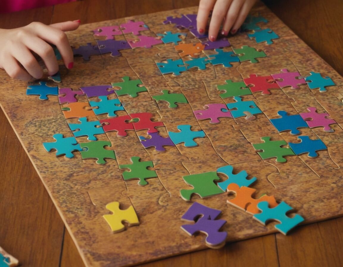 Puzzles und Gesellschaftsspiele für Freunde - Ideen für das perfekte Geschenk für ein 12-jähriges Mädchen: Kreative und beliebte Optionen